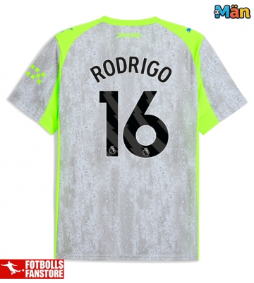 Manchester City Rodri Hernandez #16 Tredje Tröja 2025-26 Kortärmad